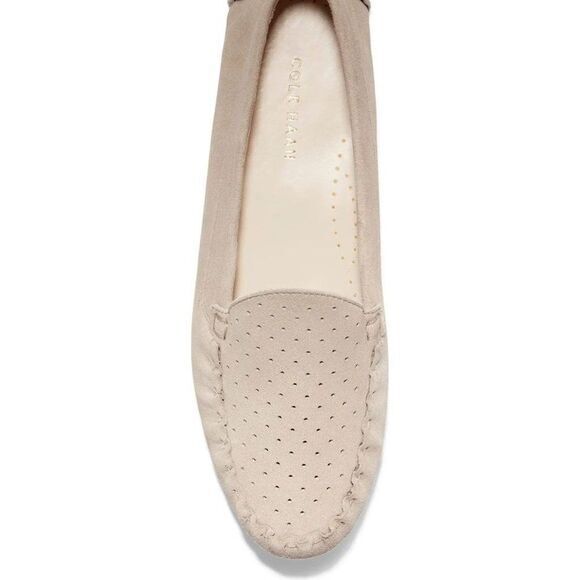 NEW Cole Haan Evelyn Suede Driver Loafers Flats Slip On Women Sz 7B - Picture 3 of 4